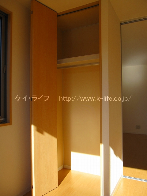 クローゼット（開）