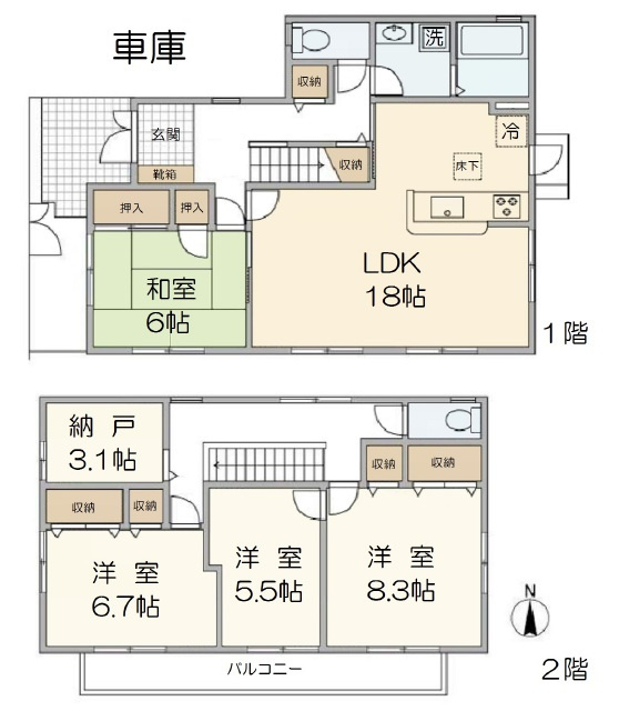 東橋本2丁目貸家_画像5