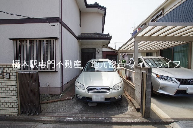 橋本　8丁目戸建て　4DK　駐車場　3ナンバー可　ペット可