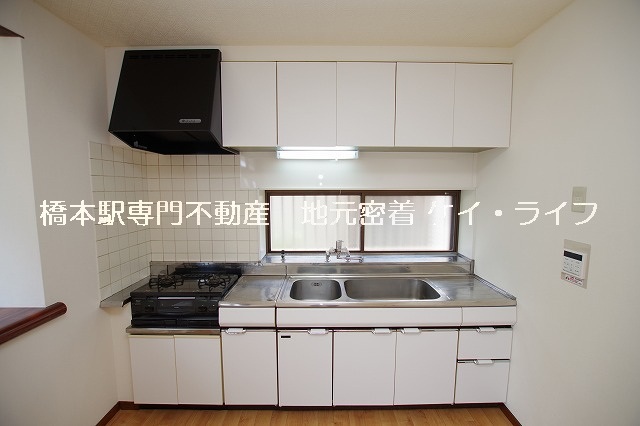 橋本　8丁目戸建て　4DK　キッチン　ペット可